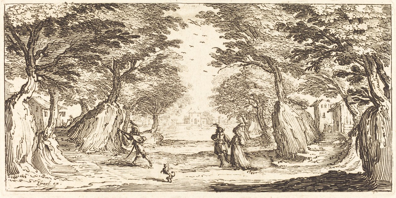 Manzara by After Jacques Callot