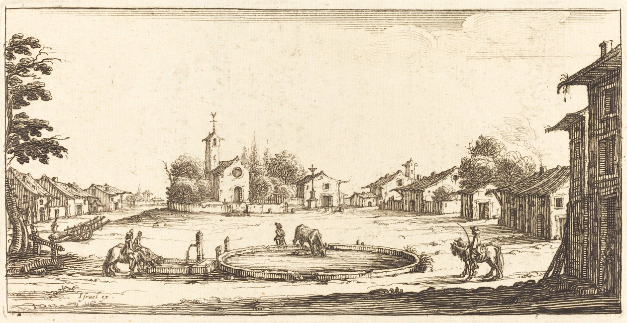Manzara by After Jacques Callot