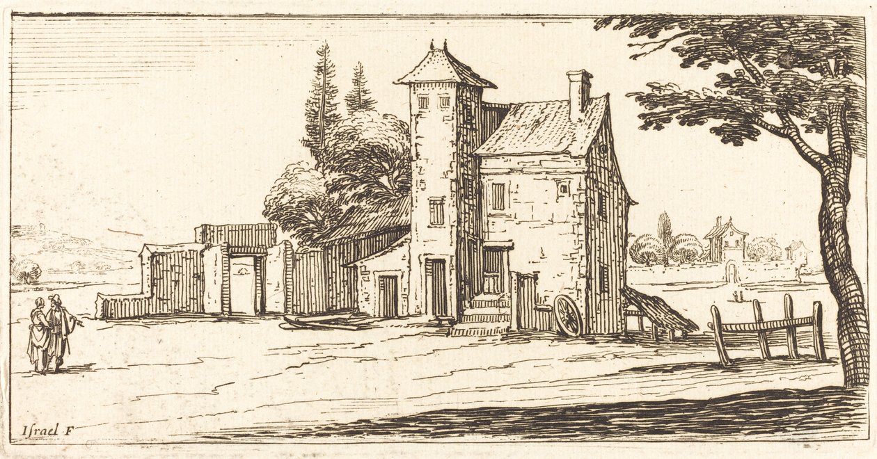 Manzara by After Jacques Callot