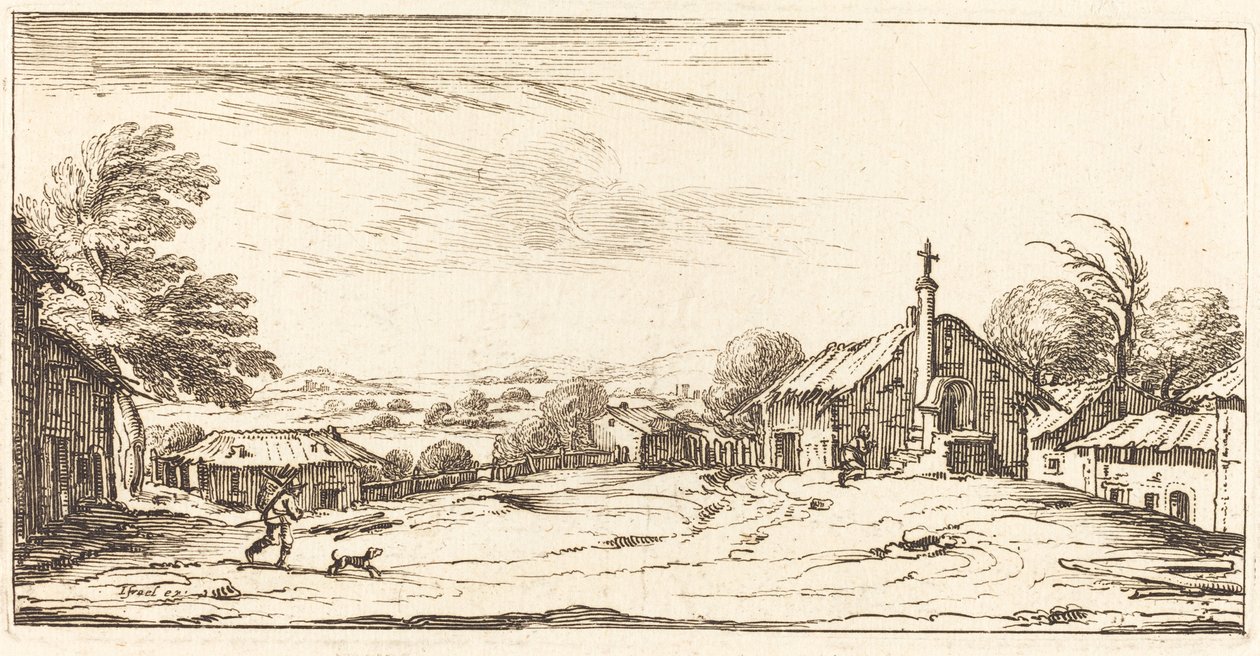 Manzara by After Jacques Callot