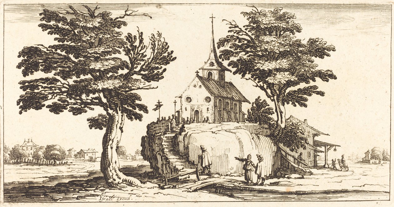 Manzara by After Jacques Callot