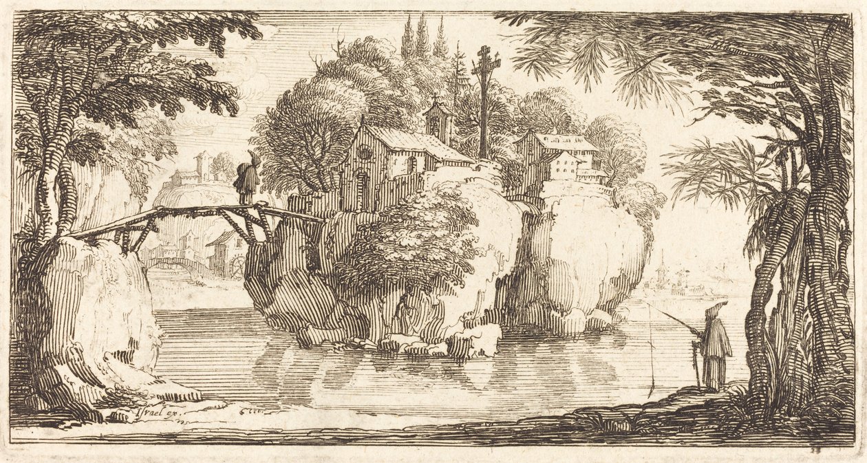 Manzara by After Jacques Callot