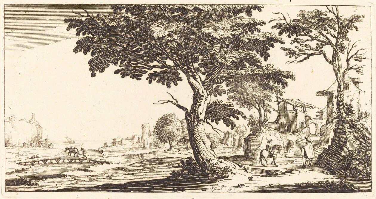 Manzara by After Jacques Callot