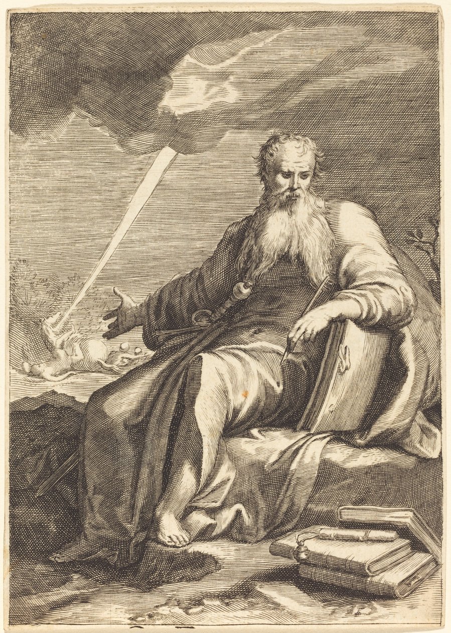Aziz Paul, Oturan by After Jacques Callot