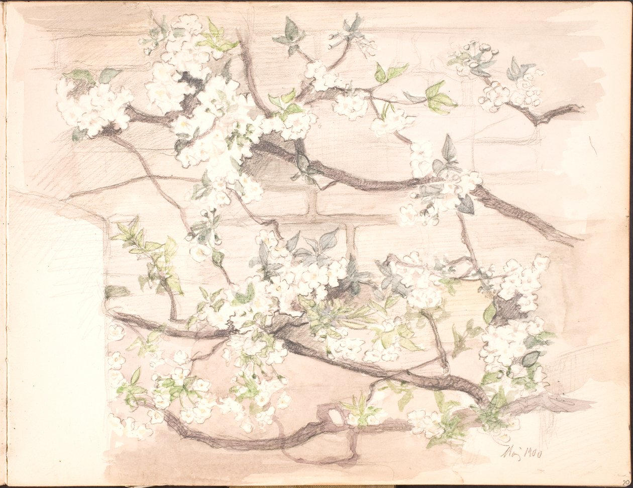 Eskiz defteri. Temmuz 1899 - Haziran 1901 by Agnes Slott Møller