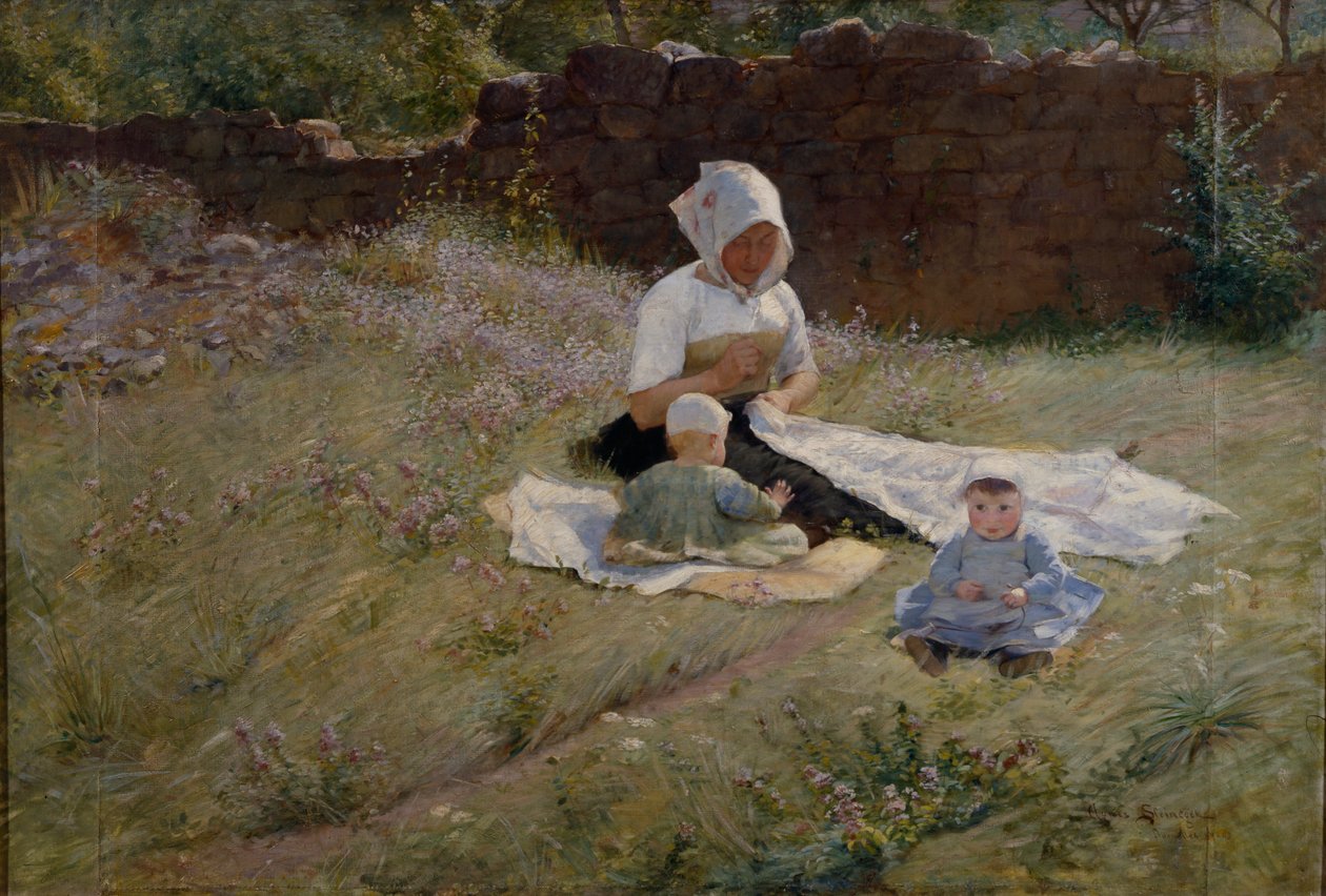 Tür (küçük kız) by Agnes Steinenger