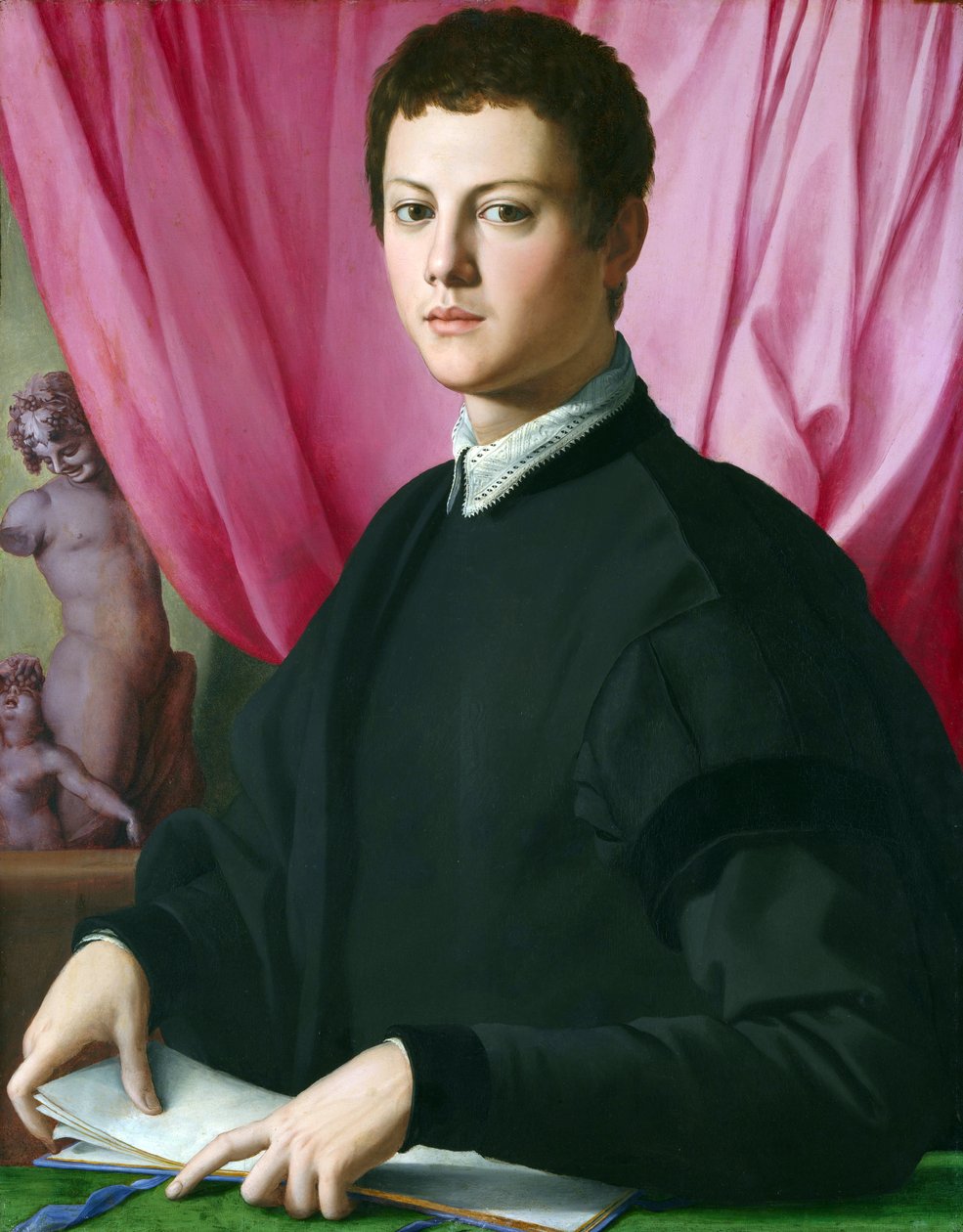 Genç Bir Adamın Portresi by Agnolo Bronzino
