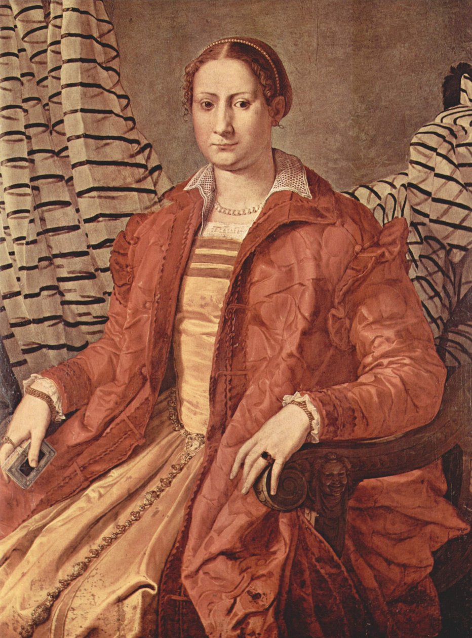 Asil bir bayanın portresi by Agnolo Bronzino