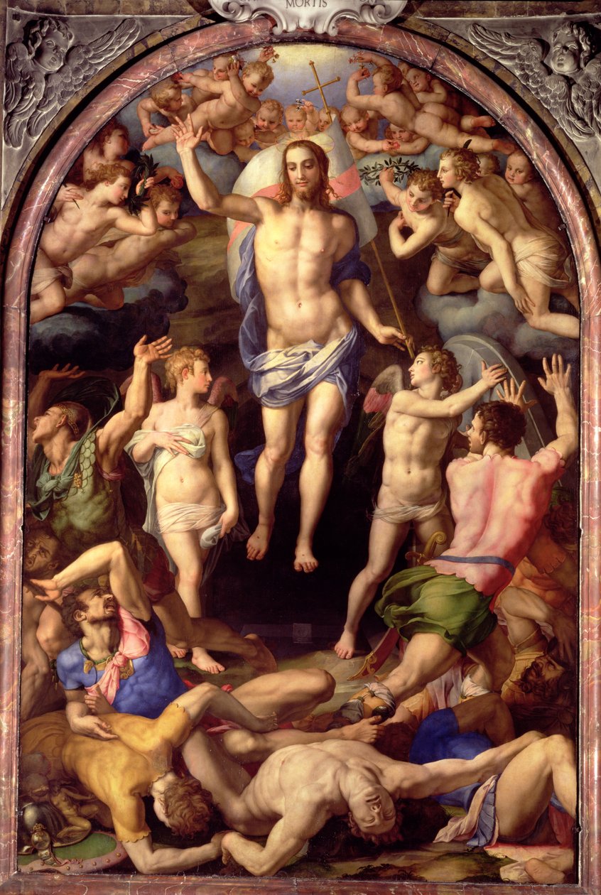 Diriliş, 1550 by Agnolo Bronzino