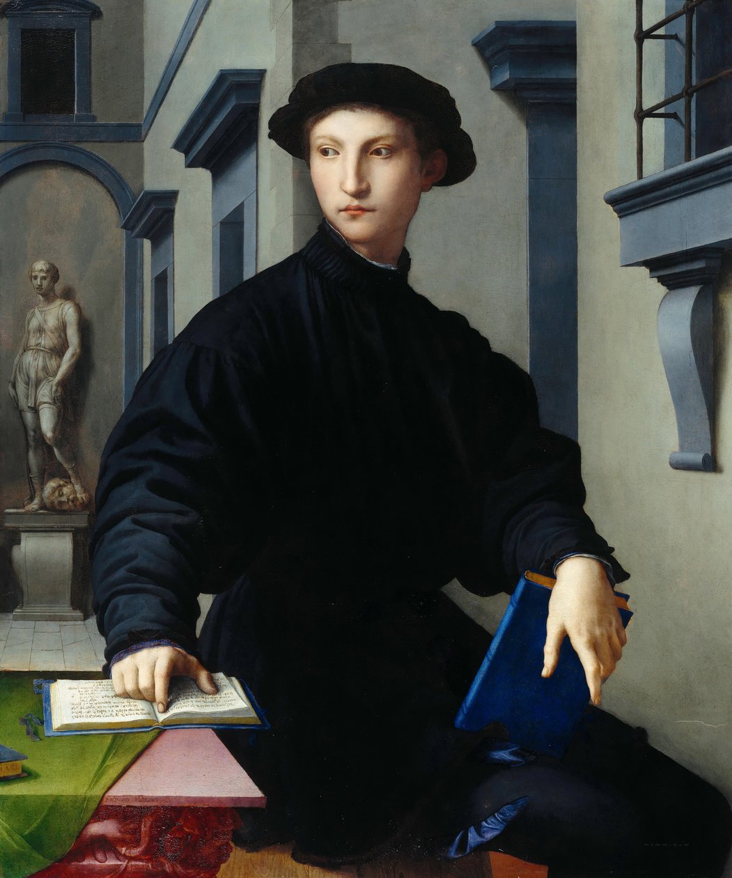 Ugolino Martelli, 1536-37 (kavak panelde yağ) by Agnolo Bronzino