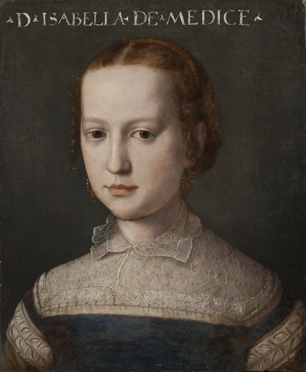 Isabella de Medici, c.1555 by Agnolo Bronzino