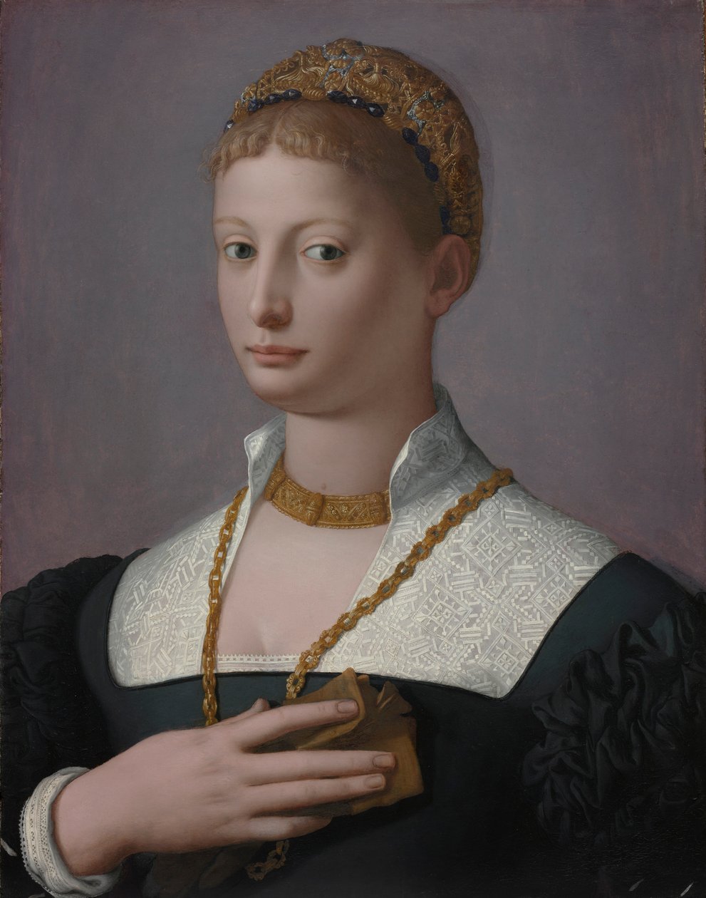 Kadın Portresi, c. 1550. by Agnolo Bronzino