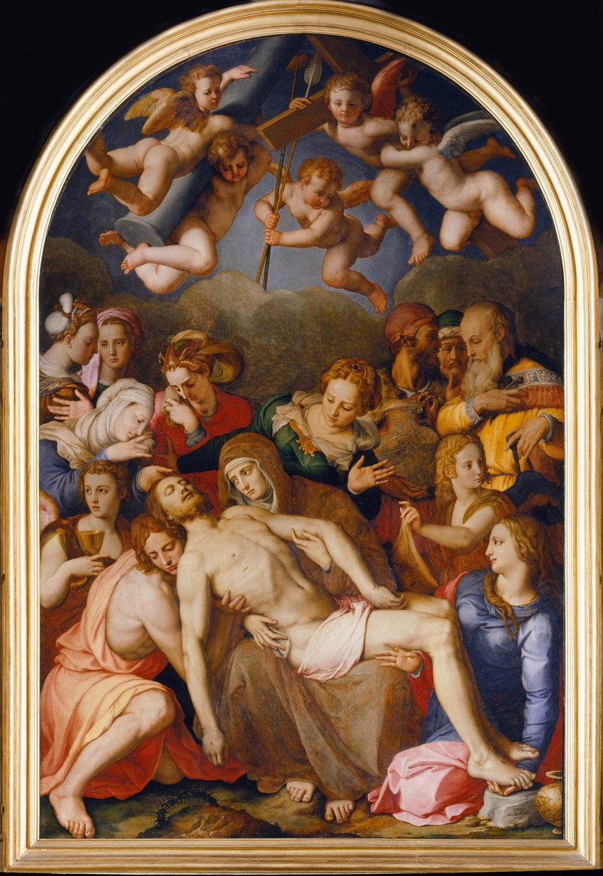 Haçtan İniş, 1553 by Agnolo Bronzino