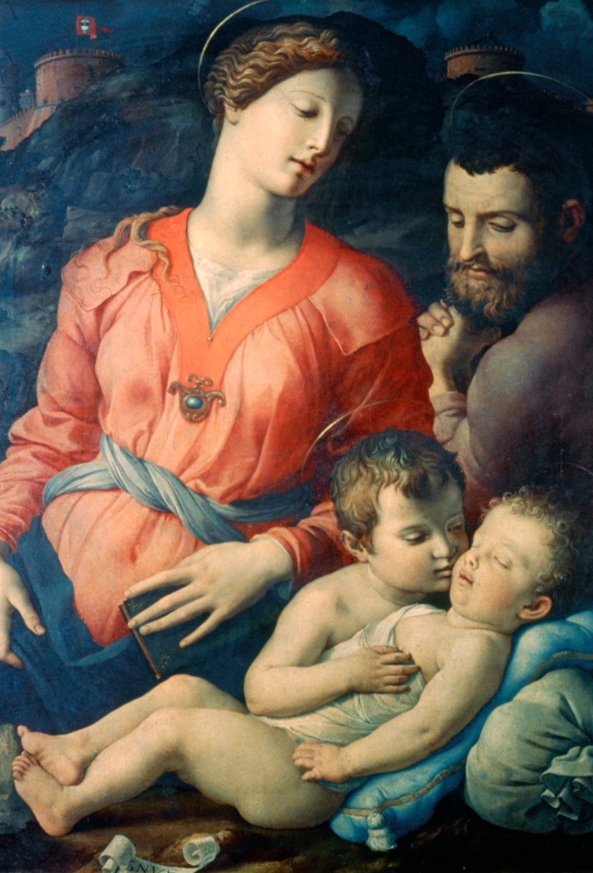Panciatichi Kutsal Ailesi, 1530-1532 by Agnolo Bronzino