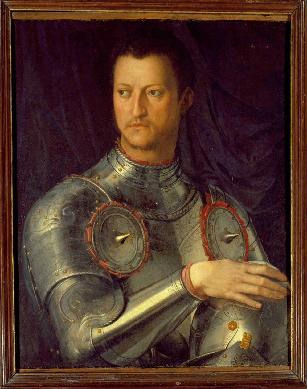 Cosimo I'in Portresi (1519-74) de Medici by Agnolo Bronzino