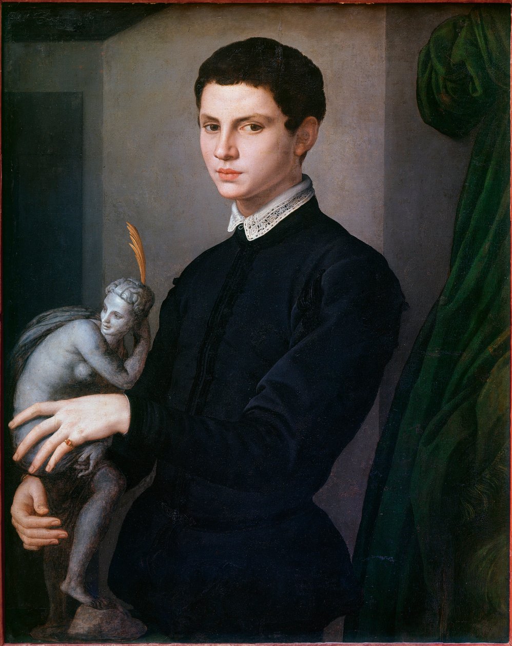Bir heykeltıraş portresi. Angelo Bronzino