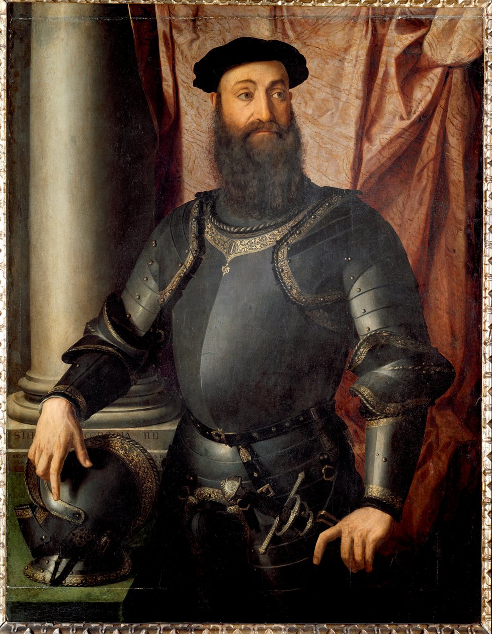 Condotiere Stefano Colonna'nın Portresi by Agnolo Bronzino