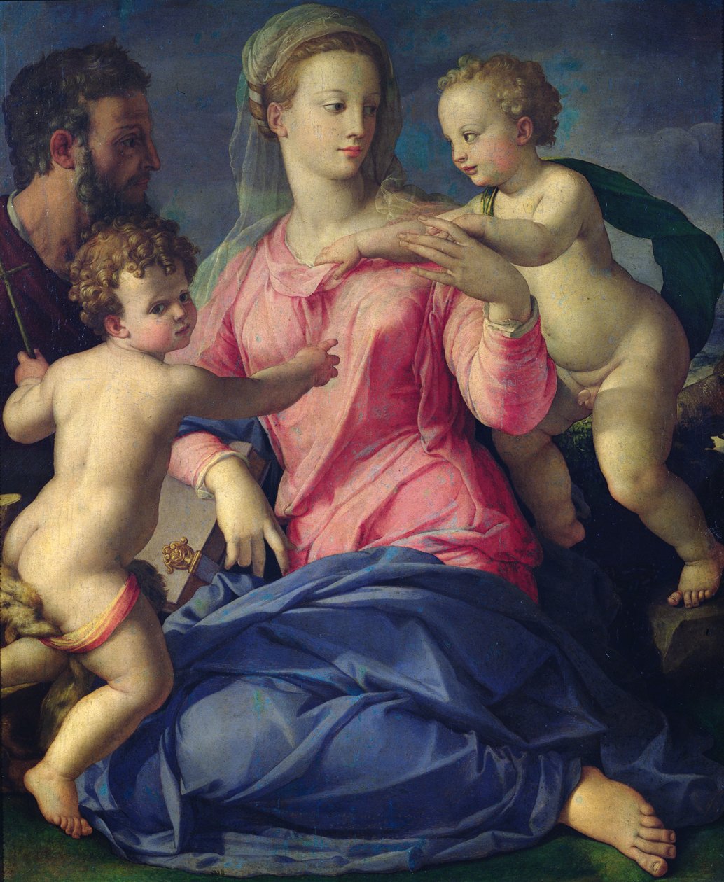 Kutsal Aile by Agnolo Bronzino