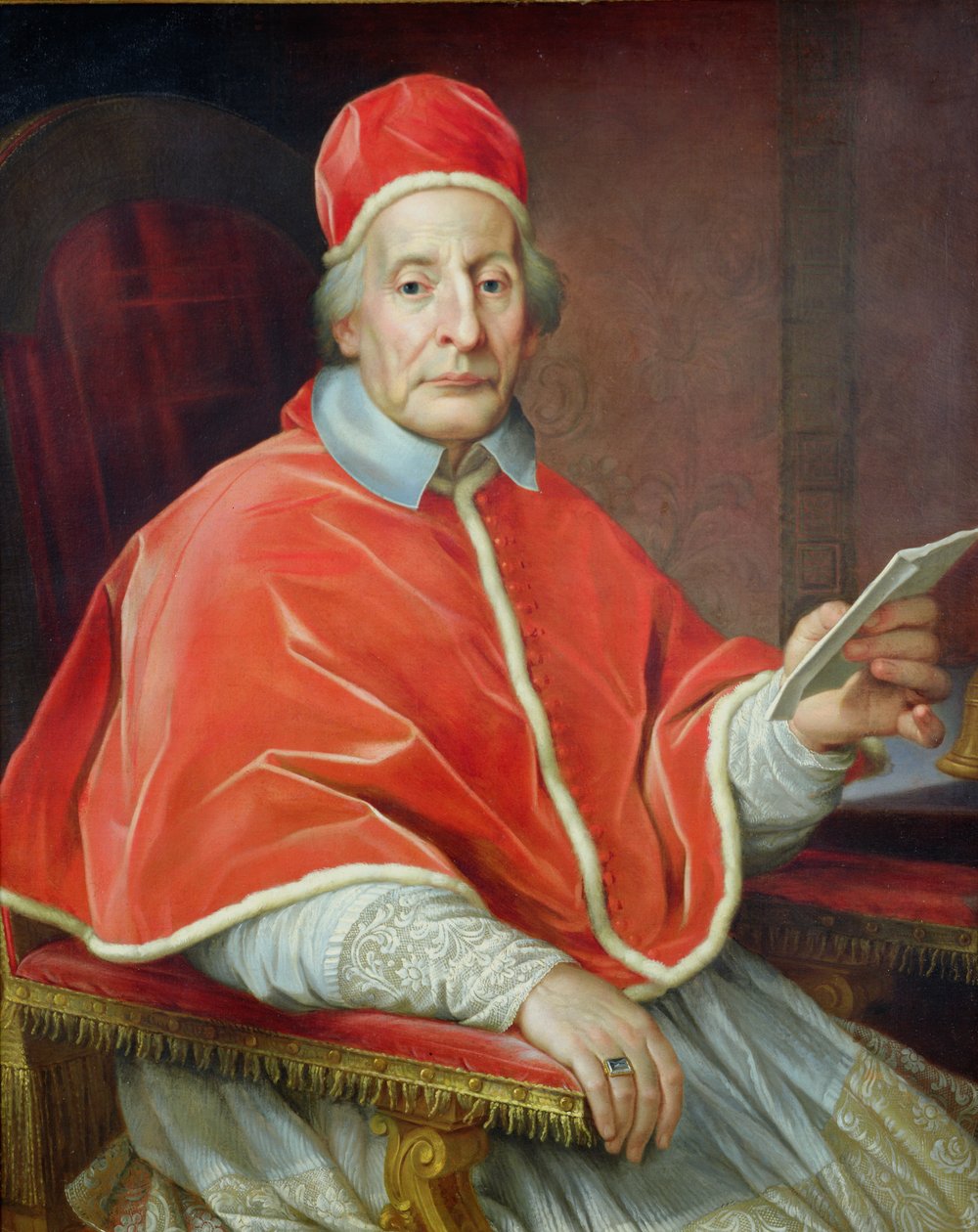 Papa Clement XII'nin Portresi by Agostino Masucci