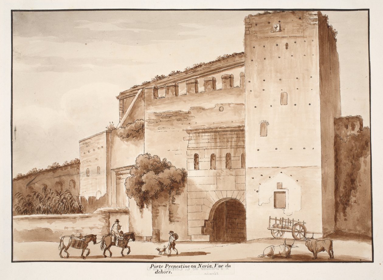 Porta Prenestina veya Nevia