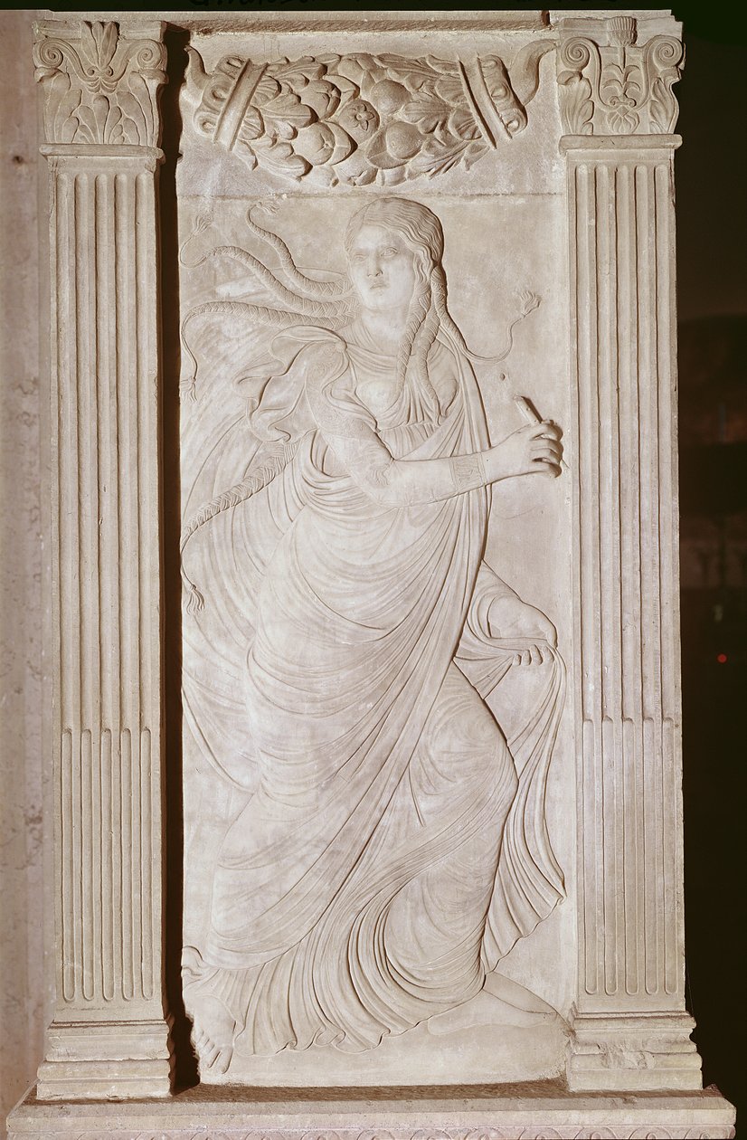 Dans, c.1450-55 (mermer) by Agostino di Duccio