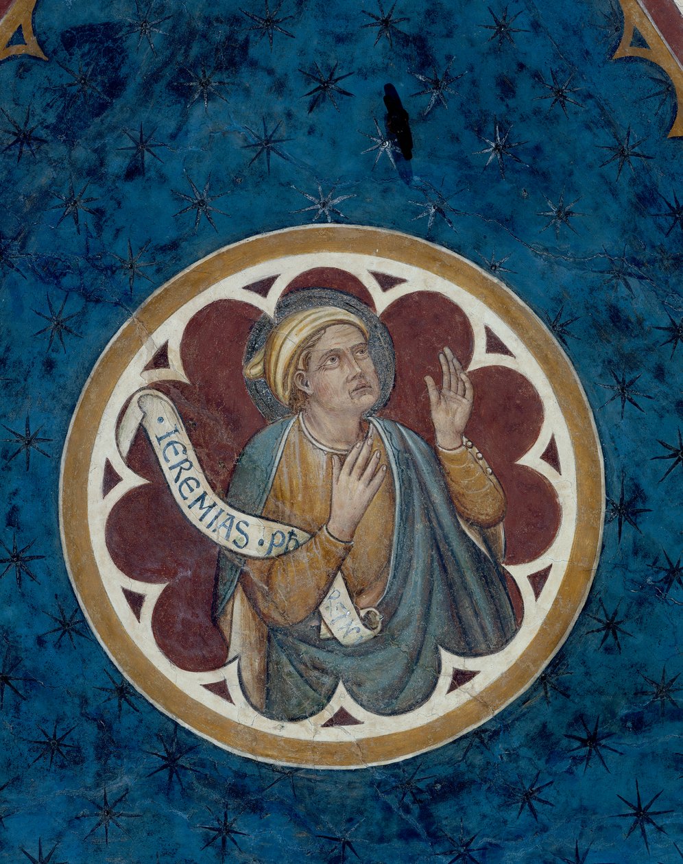 Peygamber Yeremya, detay by Agostino di Marsiglio