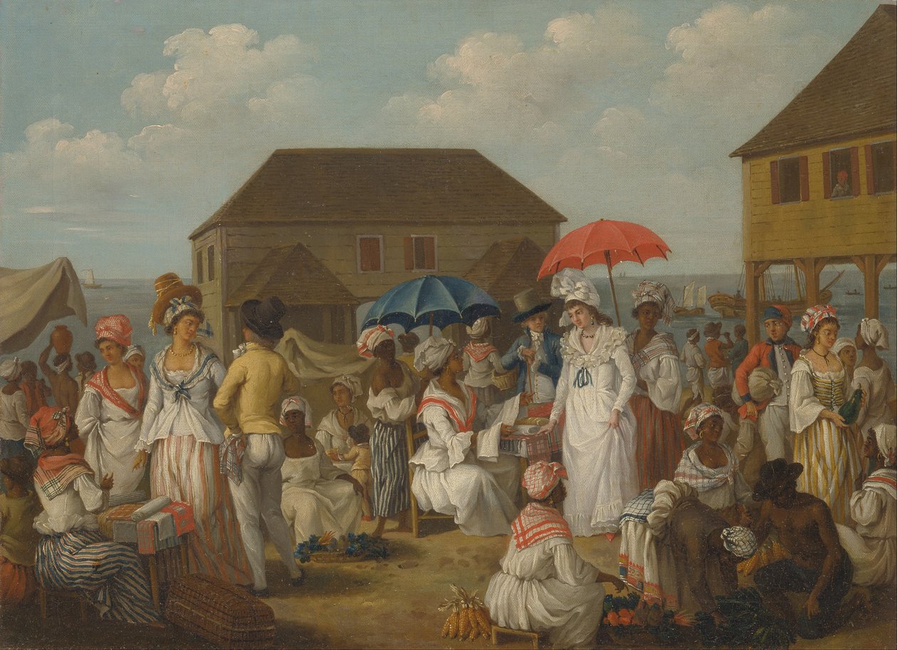 Keten Pazarı, Dominika by Agostino Brunias