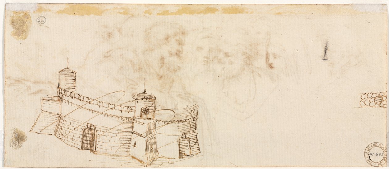 Crenelated Fortress verso, 2. yarı 1500