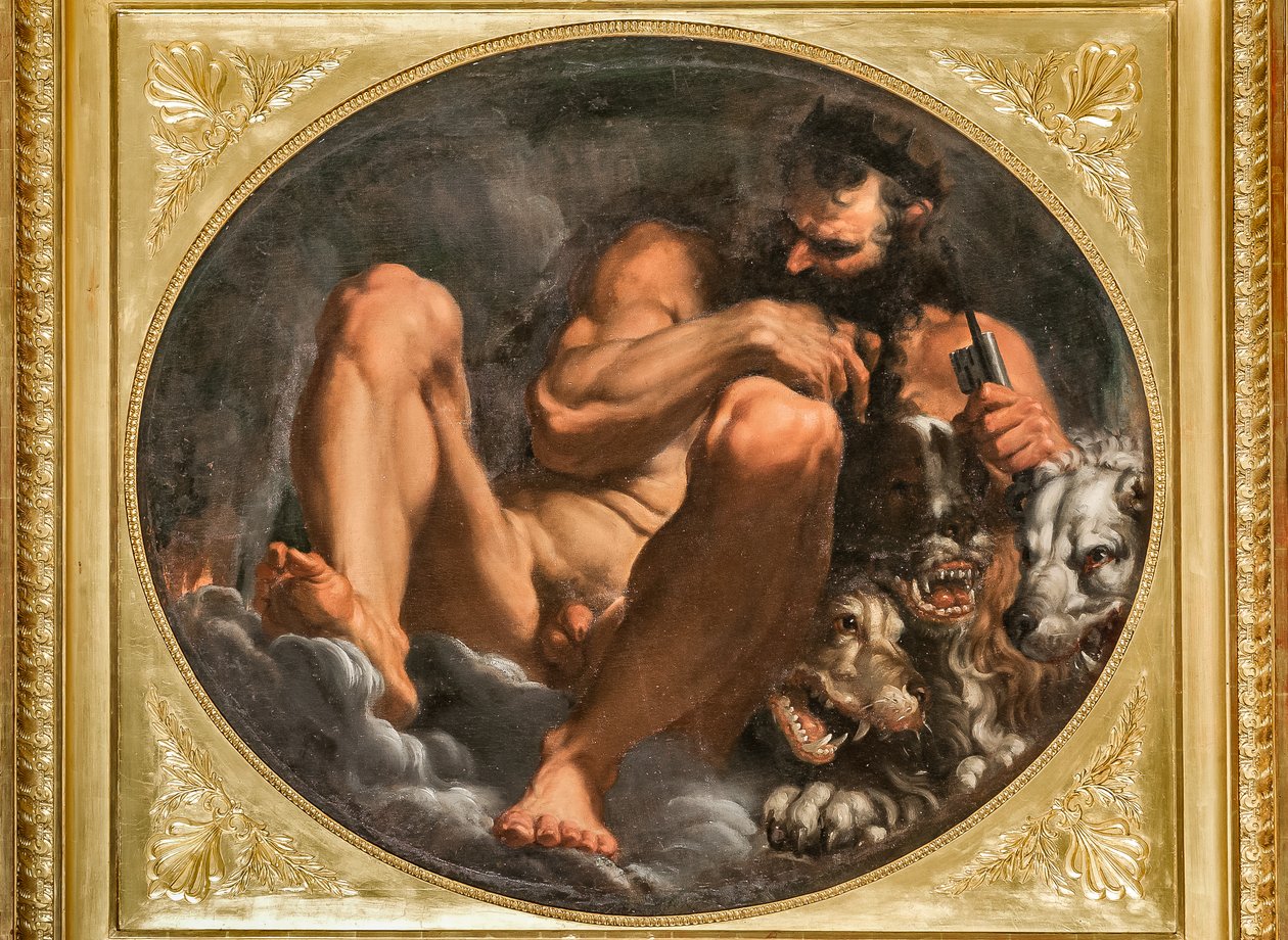 Plüton by Agostino Carracci