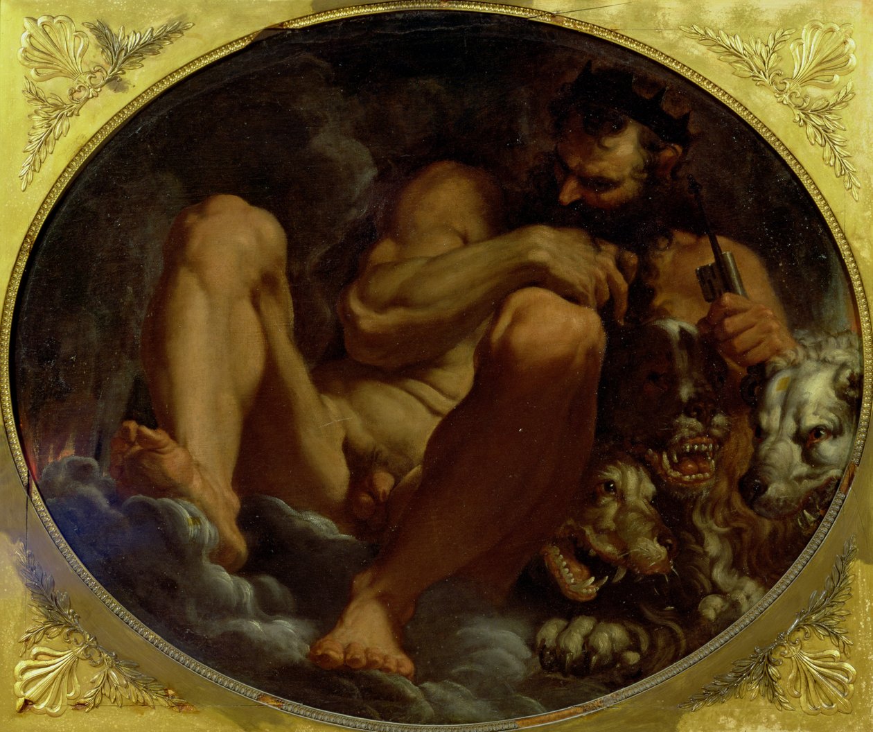 Plüton by Agostino Carracci