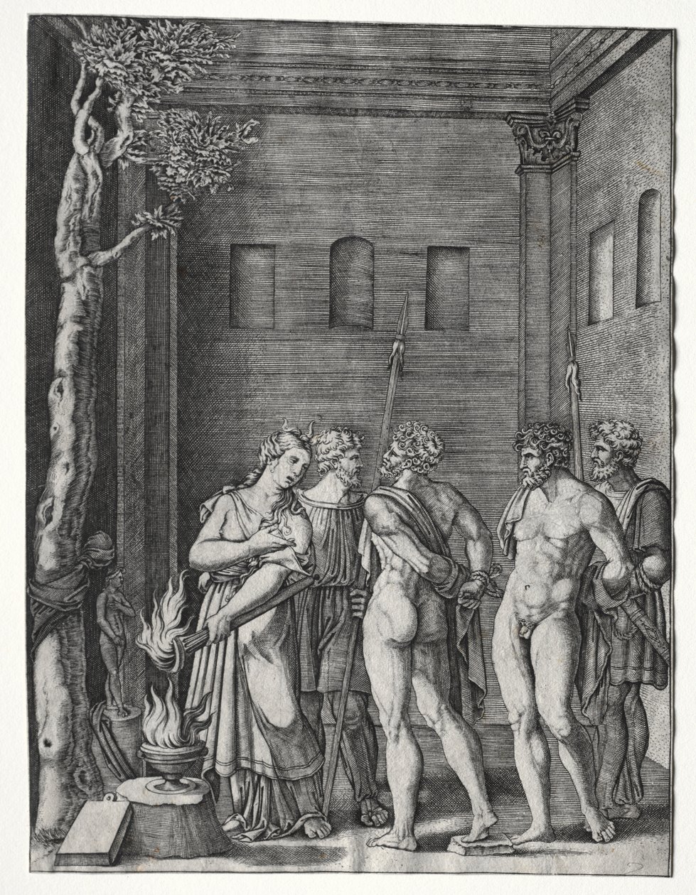 Orestes ve Pylades Kurban için Iphigenia