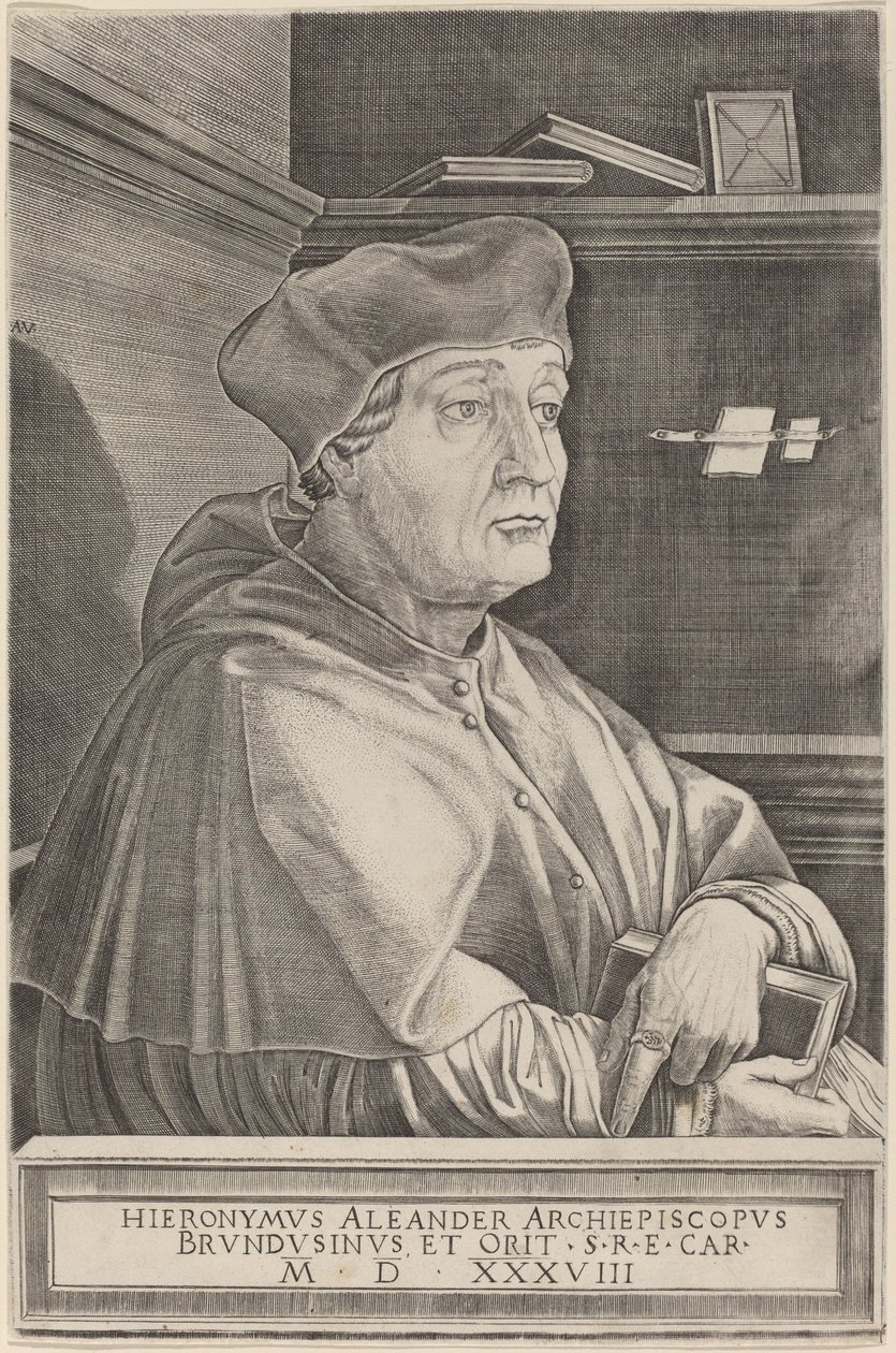 Hieronymus Alexander, Brindisi Başpiskoposu by Agostino dei Musi