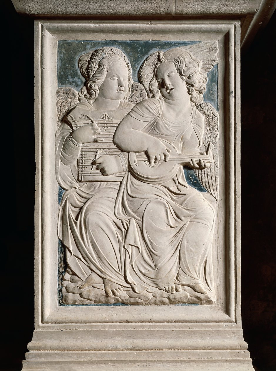müzikal melekler by Agostino di Duccio