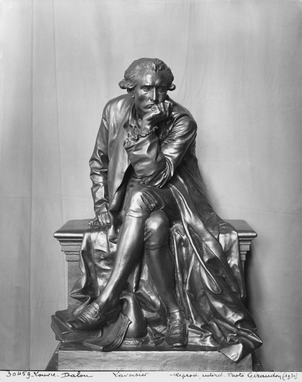 Antoine Laurent Lavoisier (bronz) by Aime Jules Dalou