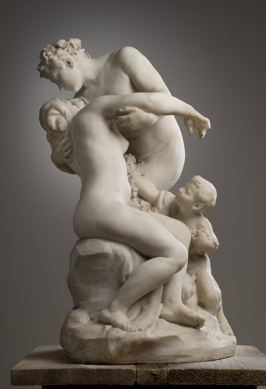 Bacchus ve Ariadne by Aime Jules Dalou