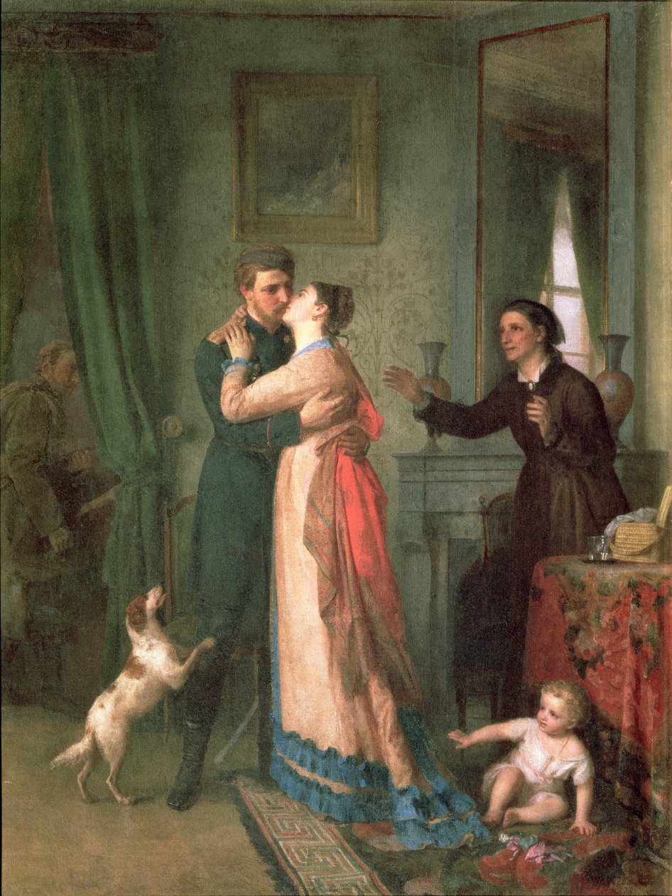 Savaştan sonra dönüş, 1878 by Akim Egorovich Karneev