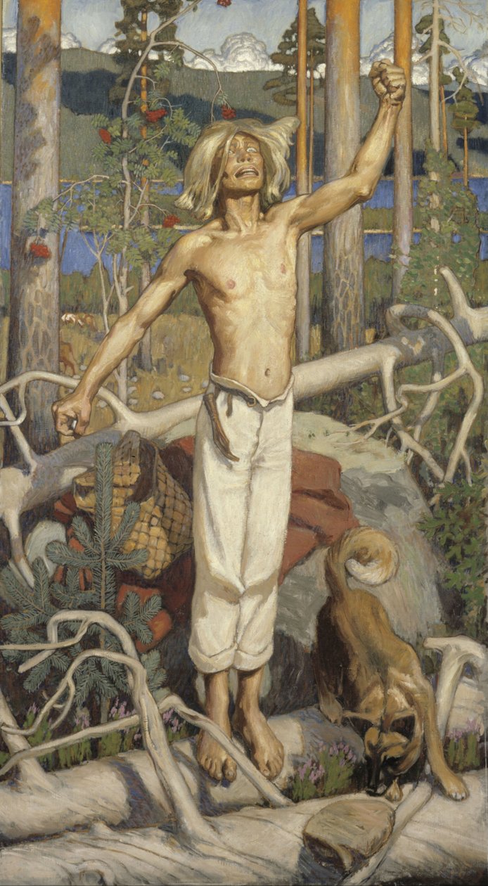 kullervos laneti by Akseli Gallen Kallela