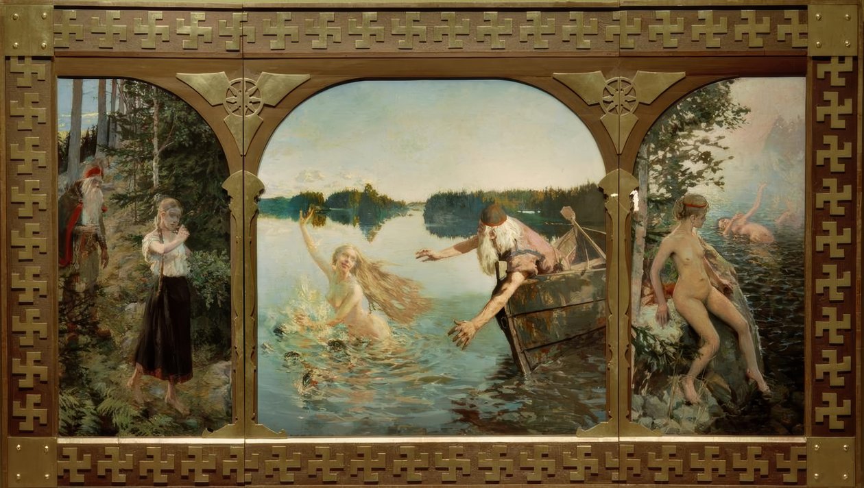 A.Gallen-Kallela, Die Aino-Sage by Akseli Valdemar Gallen-Kallela