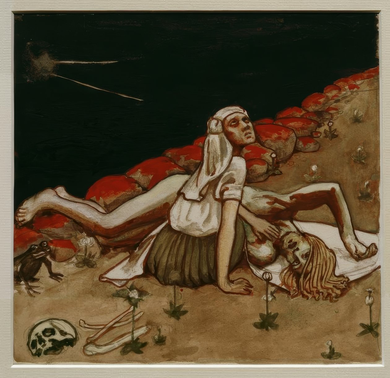 A.Gallen-Kallela, Lemminkäinens Mutter by Akseli Valdemar Gallen Kallela