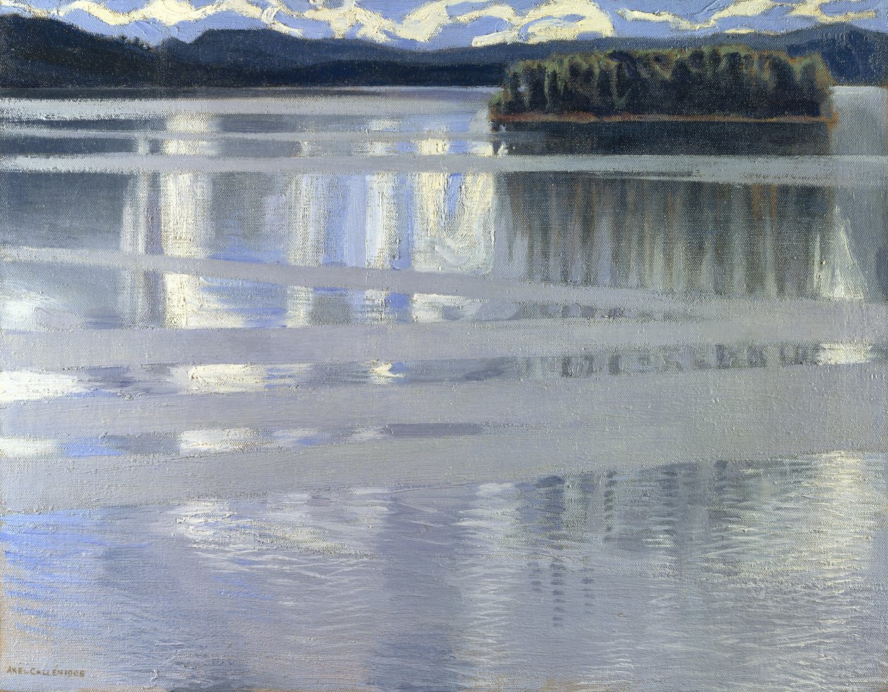 Keitele Gölü by Akseli Valdemar Gallen Kallela