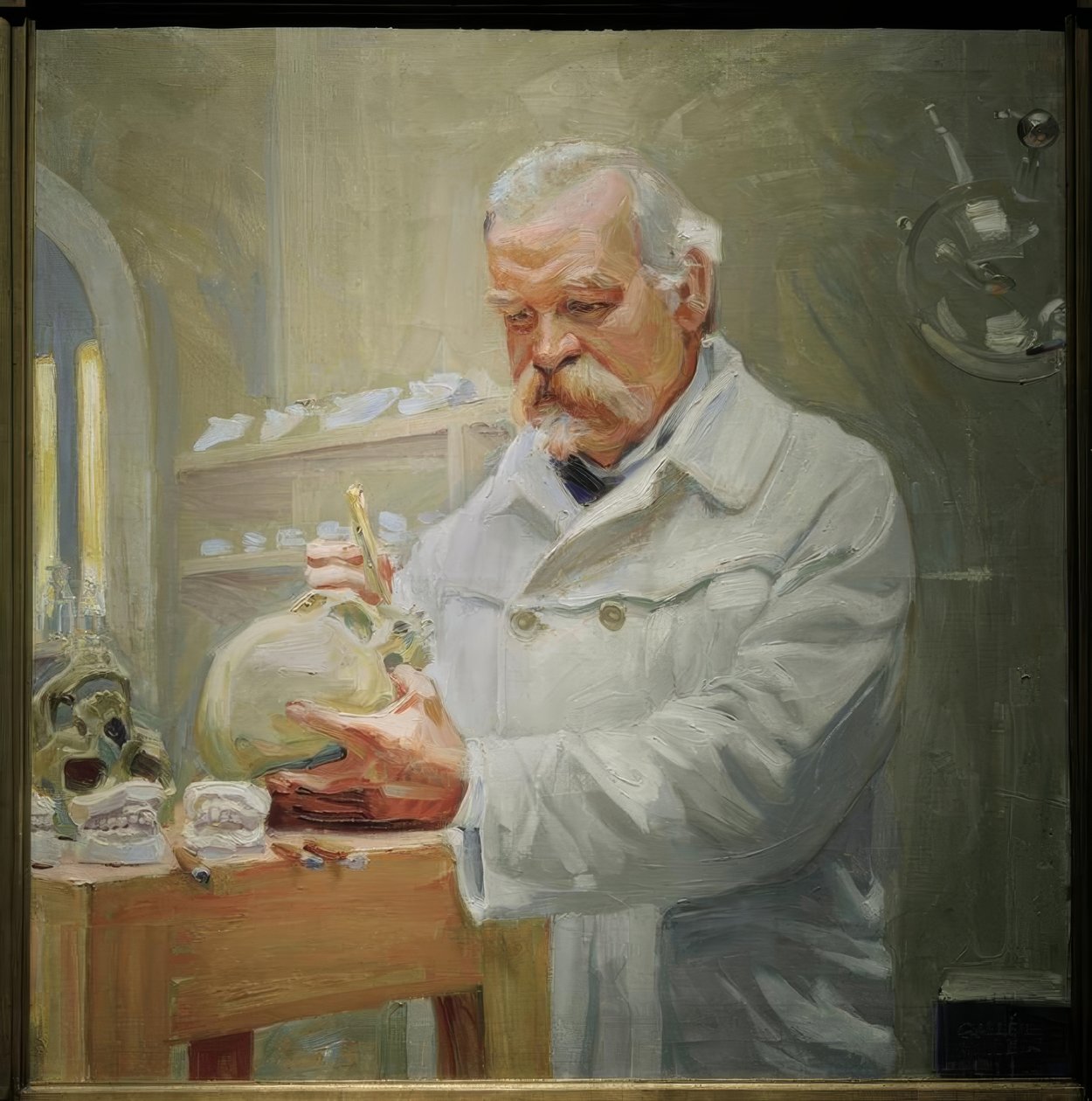 Portreler Matti Äyräpää by Akseli Valdemar Gallen Kallela