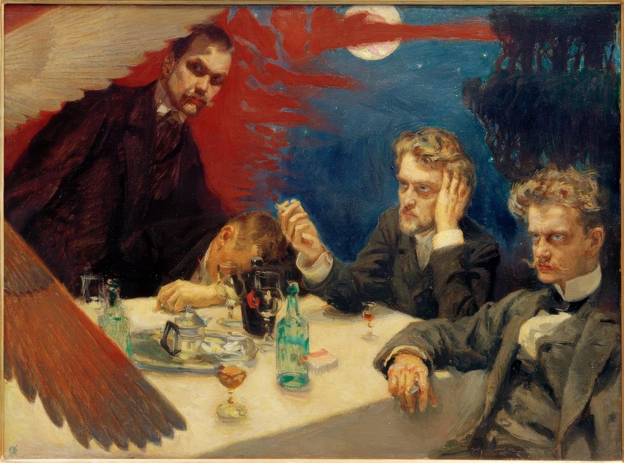 sempozyum by Akseli Valdemar Gallen Kallela