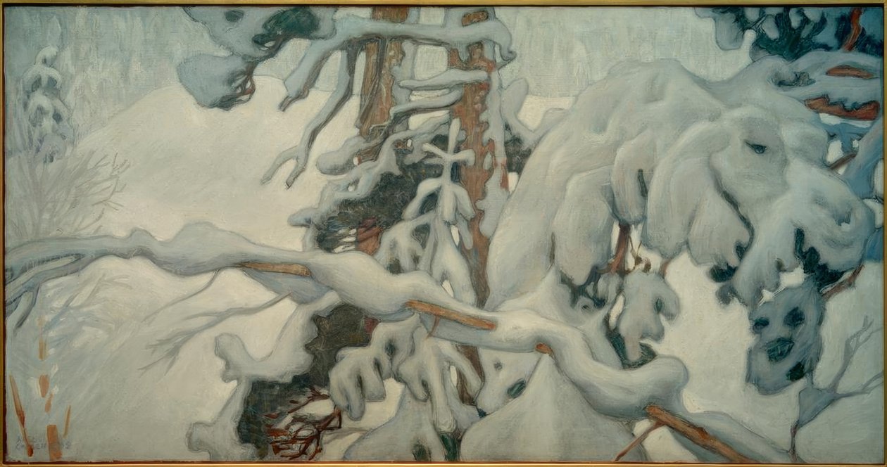 Kış by Akseli Valdemar Gallen Kallela