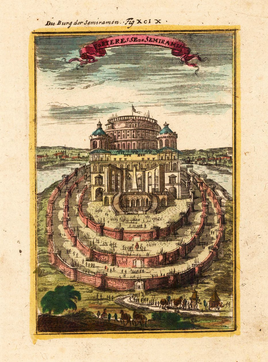 Semiramis Kalesi, 1719 by Alain Manesson Mallet