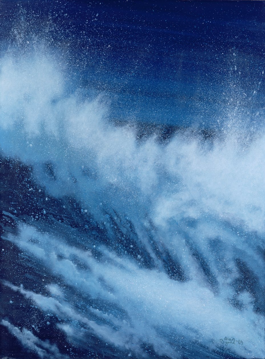 Büyük Dalgaların Kırılması, 1989 by Alan Byrne