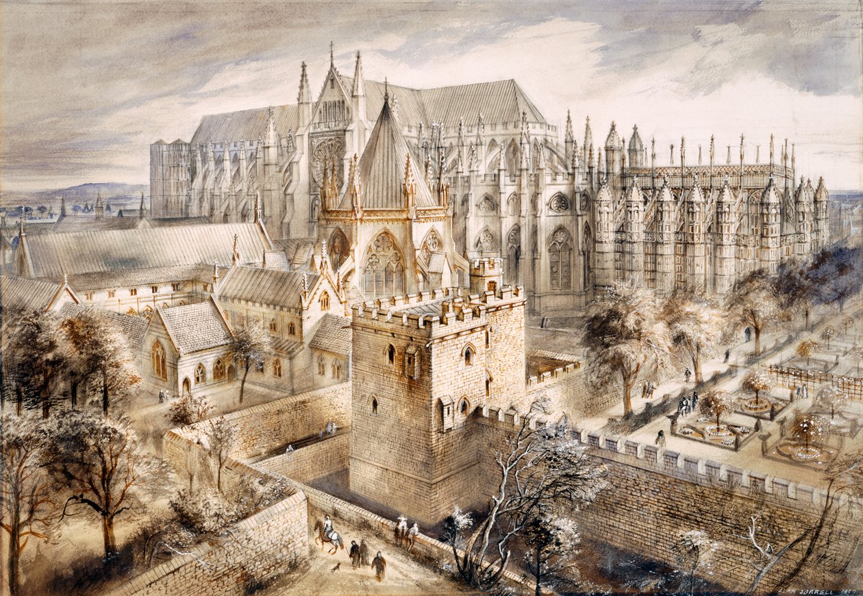 Mücevher Kulesi, Londra, c14-15. yüzyıl, 1990-2010 by Alan Ernest Sorrell