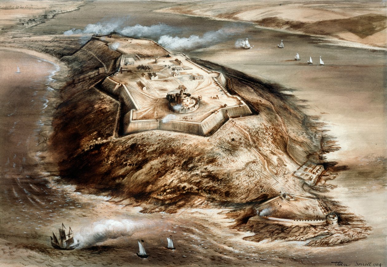 Pendennis Kalesi, 16. yüzyıl, 1960