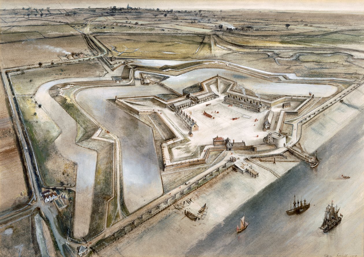 Tilbury Kalesi, 17. yüzyıl, 1960
