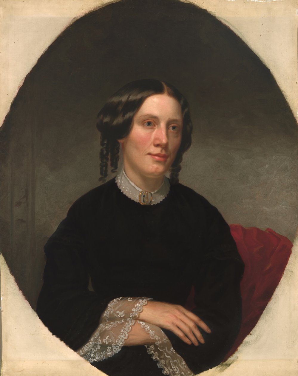 Harriet Elizabeth Beecher Stowe (1811- 1896) by Alanson Fisher