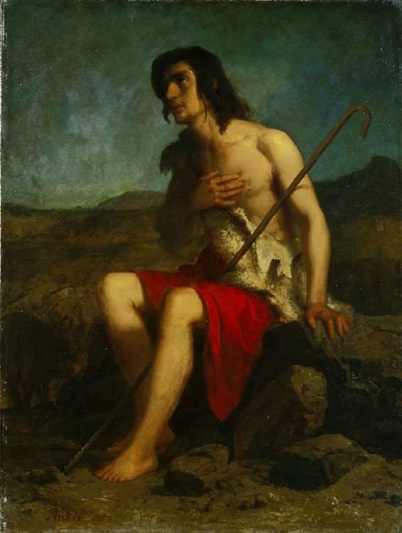 kayıp oğul by Albert Anker